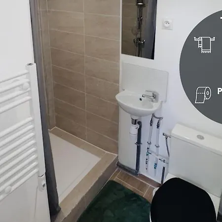 Twinsroom2 Wifi 2Pers Acces 24Sur7 Étampes Buitenkant foto
